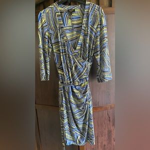 Laundry by Shelli Segal Wrap-Style Dress, Size M